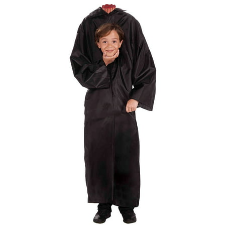 Children's Unisex Headless Costume, Headless boy costume includes a robe with an opening for face and plastic harness to hold the headless neck and.., By Forum