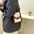 thumbnail image 4 of Bolso de viaje Lingge, nueva moda, diseño de nicho simple, bolso de hombro, bolso inclinado informal, 4 of 5
