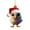 C, variant on Boovnll Christmas Tree Decorations, Acrylic Cute Chicken Hanging Christmas Decor for Christmas Trees Walls Window Doors Home Party Garden Decor Supplies, Christmas Decorations