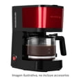 thumbnail image 2 of Cafetera Holstein Housewares 5 Tazas Rojo Metalizado, 2 of 4