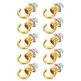 thumbnail image 3 of Ceiling Light Hook,10PCS Zinc Alloy Opening Light Decoration Accessory Zinc Alloy Hook Best in Class, 3 of 8