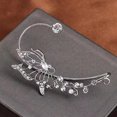 thumbnail image 2 of Fashion Butterfly Ear Cuff Clip Wrap Non- Piercing Earring Womens Jewelry, 2 of 9