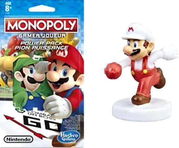 Toad Monopoly Gamer Power Pack Bundle and Fire Mario Luigi