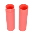 thumbnail image 7 of Vertical Stripe Toothbrush Case Traveling Toothbrush Holders Case Plastic Red 7.87"x1.18", 7 of 7