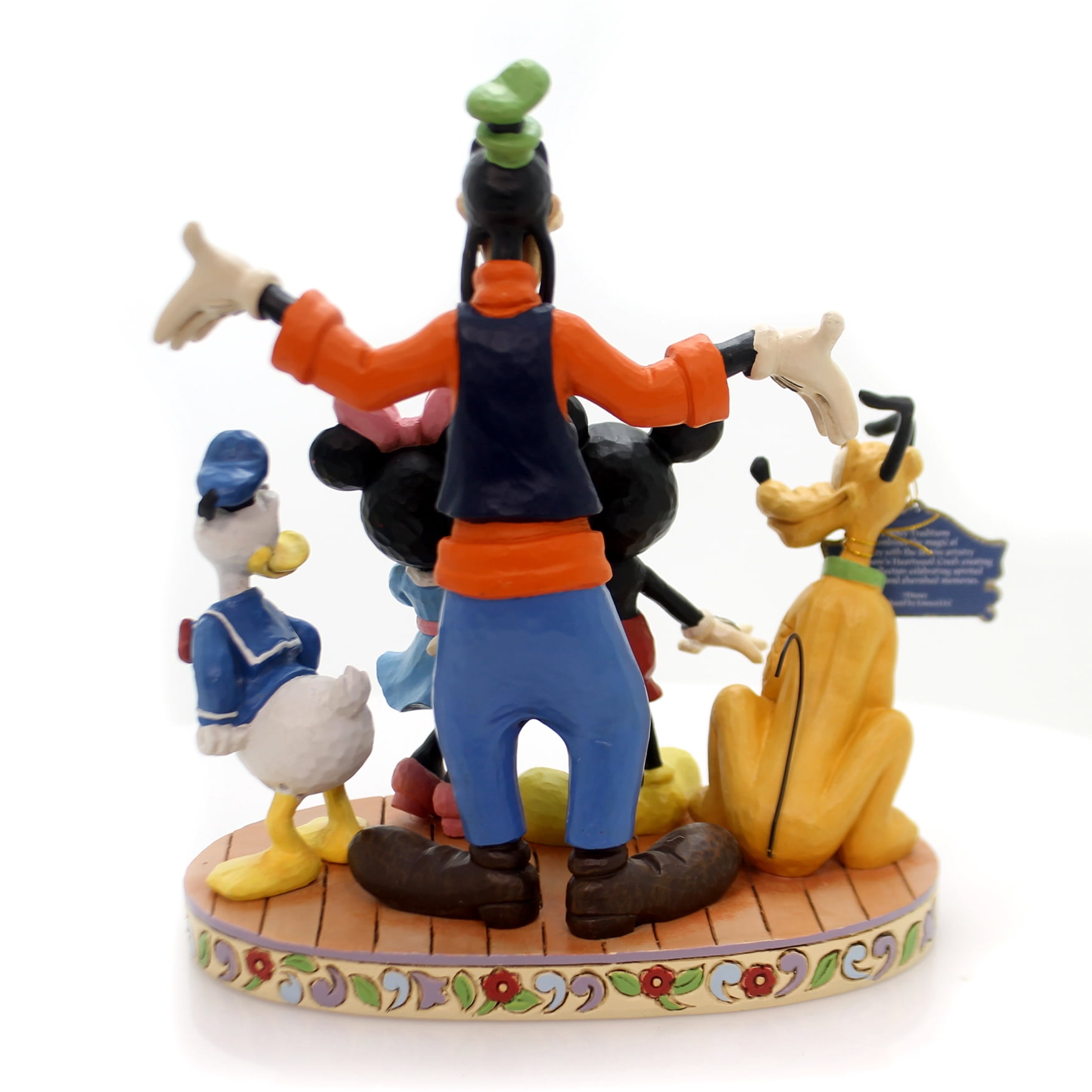Jim Shore Disney Traditions by Enesco Fab 5 Mickey, Minnie, Donald