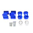 thumbnail image 4 of FRCOLOR Handlebar Riser 1Pc Professional Motorcycle Aluminum Handlebar Risers 28mm Adjustable Fat Bar Clamps(Blue),2.44"X2.24"X1.1", 4 of 5