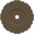 thumbnail image 5 of 32 1/4"OD x 3 5/8"ID x 1 1/8"P Angel Ceiling Medallion (Fits Canopies up to 15 3/4"), Hand-Painted Root Beer Crackle, 5 of 7