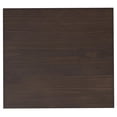 thumbnail image 4 of Trent Home Solid Wood 20" W Rectangle End Table in Warm Walnut Brown, 4 of 9