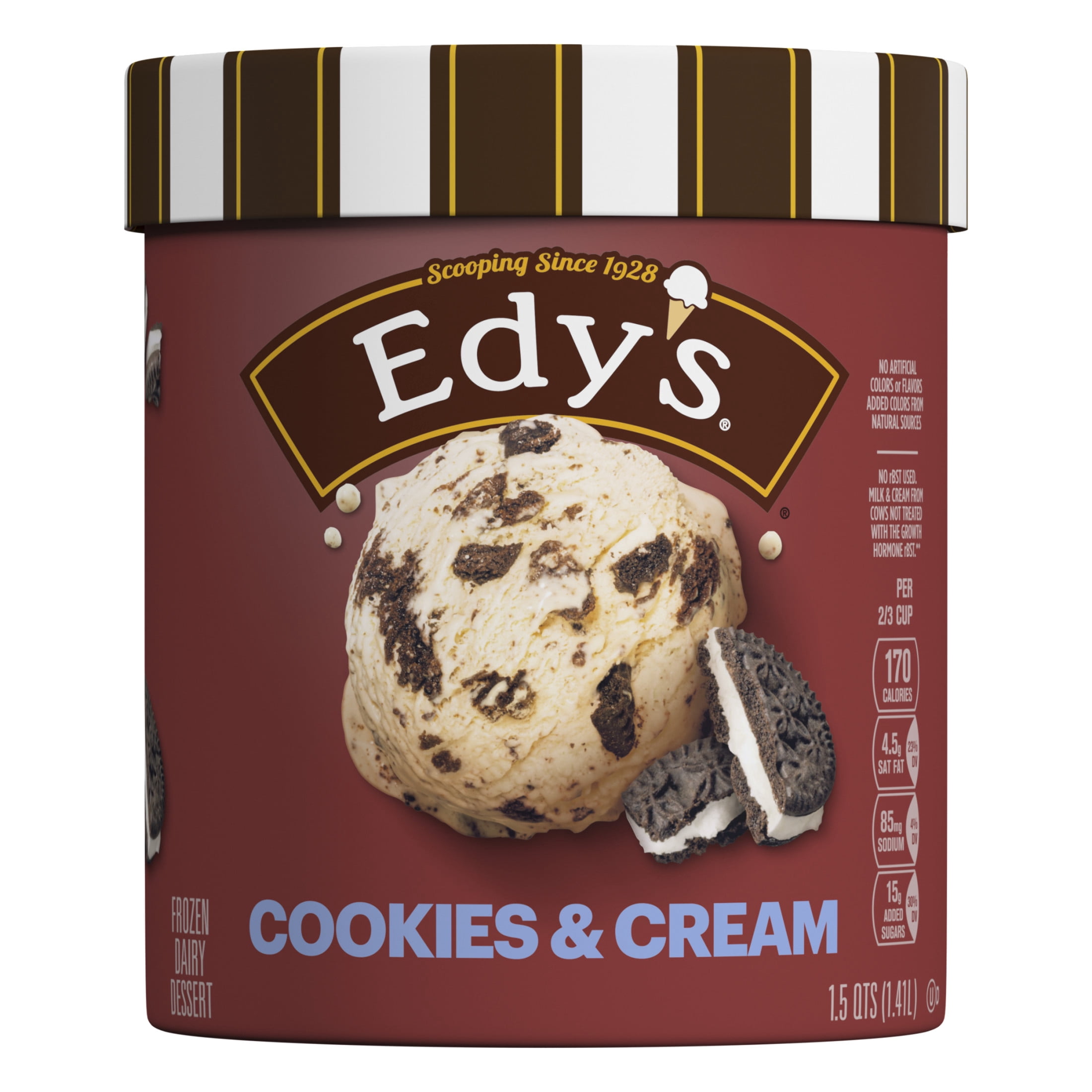 Edy’s/Dreyer’s Cookies & Cream, 1.5 Qt