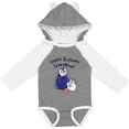 thumbnail image 3 of Inktastic Happy Birthday, Grandma Cute Penguins Boys or Girls Long Sleeve Baby Bodysuit, 3 of 5