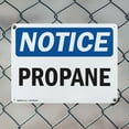 thumbnail image 5 of (2 Pack) Propane OSHA Notice Sign 10 Inch X 7 Inch Plastic Sign, Weather Resistant, UV Protected for Workplace, Business, and Construction Site, Made in the USA, 5 of 8