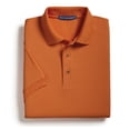 thumbnail image 7 of Yellow Rooster Male Silk Touch Polo Men Extended T-Shirts Texas Orange S, 7 of 7