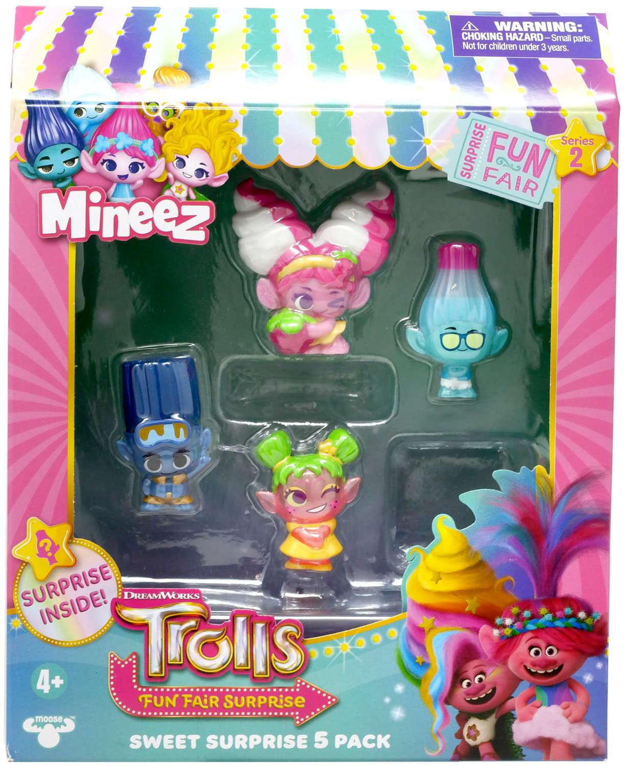 DreamWorks Trolls World Tour - Queen Poppy & Branch Mini Toys in