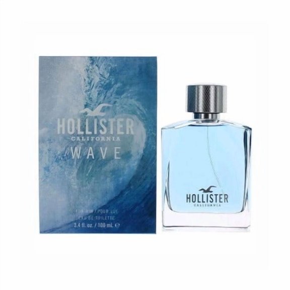 Hollister Wave Eau De Toilette Men's Cologne 3.4 Oz