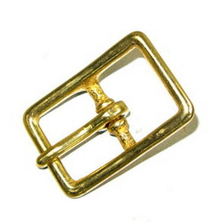 Embossed Brass Buckle - Halter Buckle Solid Brass 1