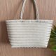 thumbnail image 3 of Bolso de mujer de gran capacidad, bolso de mano tejido de piel dividida, estilo retro francés, bolso de mano tejido para mujer, 3 of 5