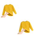 thumbnail image 3 of Minnieouse Ropa interior térmica para niños, parte gruesa, ropa de dormir, camisetas elásticas cálidas, manga larga, transpirable, agradable a Type3 NO3, 3 of 6