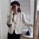 thumbnail image 2 of Cárdigan de punto irregular estilo Chanel para mujer, diseño de primavera y otoño, nicho, suave, suelto, chaqueta de suéter corta, 2 of 4