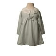 thumbnail image 4 of Eyelet Lace Collar Dress for Little Girls in Combed Cotton, 4 of 4