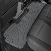 Motor Trend FlexTough Advanced Performance Mats - 3pc Rubber Floor Mats for Car SUV Auto All Weather Plus - 2 Front & Rear Liner