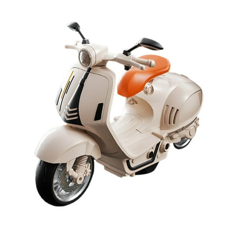 Moocorvic Small Electric Scooter Vehicles Toy with Lights & Music 6.5 Inch