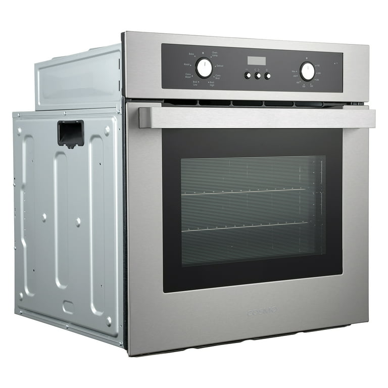 5 Piece Kitchen Package with French Door Refrigerator & 30 Freestanding Electric Cooktop & Wall Oven Cosmo COS-5PKG-230