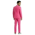 thumbnail image 3 of Tazzio Skinny Fit Peak Lapel 3 Piece Suit Set with Double Breasted Vest, 3 of 3