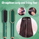 thumbnail image 3 of pieza (verde) nuevo peine para alisar el cabello con iones negativos, 2, 3 of 5