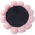 thumbnail image 2 of Cama para mascotas en forma de flor, cama para gatos de felpa, nido cálido para gatos, almohada suave para cachorros, cesta para gatos, cama redonda, cómoda y linda almohada lavable para gatos de 60 cm (gris) brillar  Electrónica, 2 of 5
