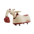 thumbnail image 3 of BELOVING Children Twist Car Activities Music Sounds Develops Motor Skills Ride on Toy yellow, 3 of 10