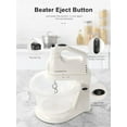 thumbnail image 5 of 2 in 1 Hand Mixers Kitchen Electric Stand mixer with bowl 3 Quart, electric mixer handheld for Everyday Use, Dough Hooks & Mixer Beaters for Frosting, Meringues & More, 5 of 9