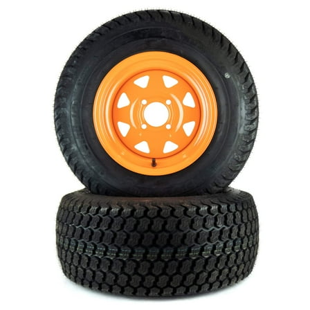 (2) Turf Wheel/Tire Assemblies 24x9.50-12 Fits Scag Tiger Cat 48" - 484105