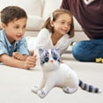 thumbnail image 6 of Adorable Cat Toy Soft Stuffed Animal Collectible Doll Cute Figurine For Girls Kids Adults Home, 6 of 9