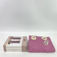 thumbnail image 6 of Diva En Camino DEC Indoor and outdoor curtains,Purple Curtain Panels for Girls Room 45 inch Length Solid Energy Efficient Room Darkening Bedroom Curtains, 6 of 10