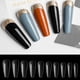 thumbnail image 1 of 500 uñas postizas en forma de ataúd, aspecto natural, con caja de almacenamiento transparente: mejoras duraderas para las uñas, 1 of 8