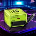 thumbnail image 4 of 2-in-1 GaN 120W Fast Charger with Retractable Type-C, Portable Fast Charging Wall Plug Scalable Fast Charger Module for Phone and Lapt, Fast Charging Power Adapter for Smartphone (Green), 4 of 9