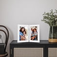 thumbnail image 5 of Americanflat 5" x 7" Hinged Picture Frame for 2 Photos - White, 5 of 6