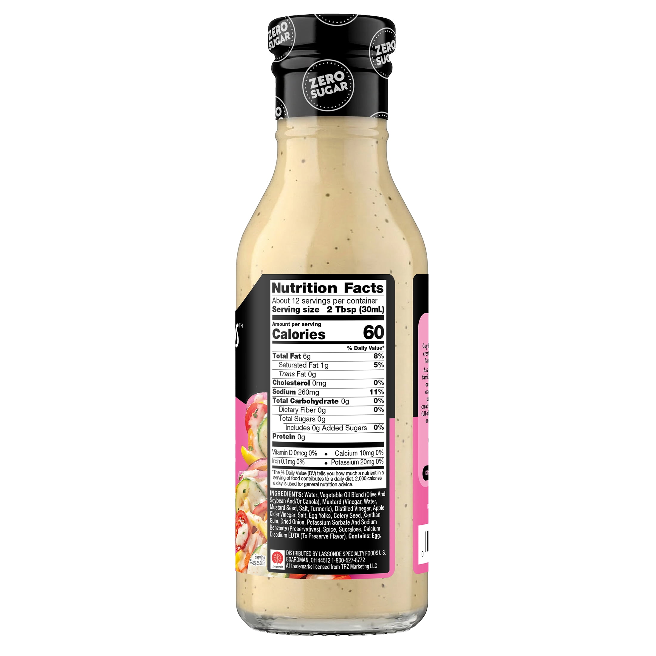 G Hughes Zero Sugar Sweet Vinaigrette, 12 fl oz