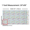thumbnail image 3 of Feelyou Alpaca Fabric by the Yard 10 Yards for Teens, Kawaii Animal Home Decor Fabric by the Yard, Rustic Flower Sewing Fabric, Breathable Home Decor, 3 of 6