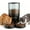 Black-2 Bowl, variant on Atilioo Automatic Cat Feeder, 6L Programmable Pet Food Dispenser with 2 Bowls, Dry Food, Dual Power Supply, Timed Portion Control for Cats & Small Dogs, Black