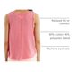 thumbnail image 3 of Remera Free People Easy Tank Confetti XS Mujer 0-2, 3 of 4