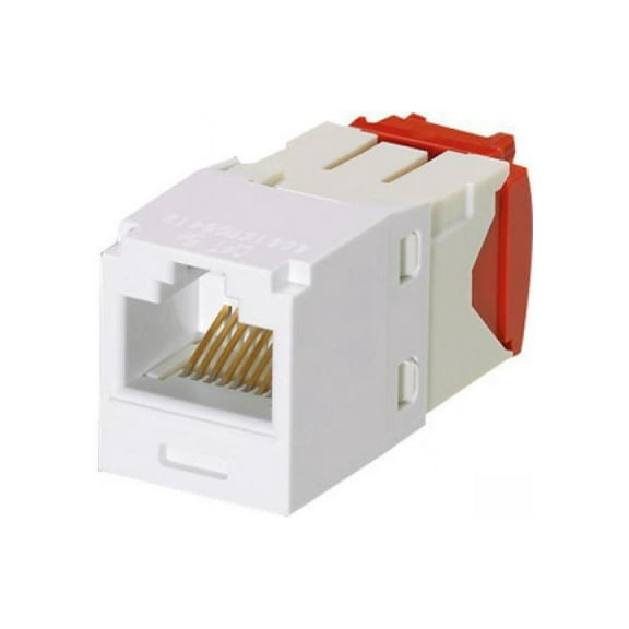 Panduit CJ5E88TGWH Category-5E 8-Wire TG-Style Jack Module, White