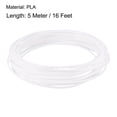 thumbnail image 2 of Uxcell 3D Pen Filament Refills,16Ft 1.75mm PLA Filament Refills,White, 2 of 4