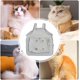 thumbnail image 3 of Cat Carrier Apron, Breathable Adjustable Cat Transport Apron with Nail Cutting Holes, Drawstring Cat Carrying Bag, 3 of 5