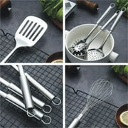 ReaNea Cooking Utensils Set 13 Piece Stainless Steel Kitchen Utensils Set with Utensil Holder, Kitchen Tools Set with Caddy