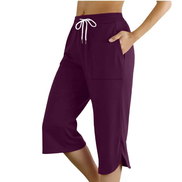 WILLBEST Pantalones Casuales para Mujer, Pantalones Deportivos Cómodos, Moda para el Día a Día y Actividades. Extra Grande