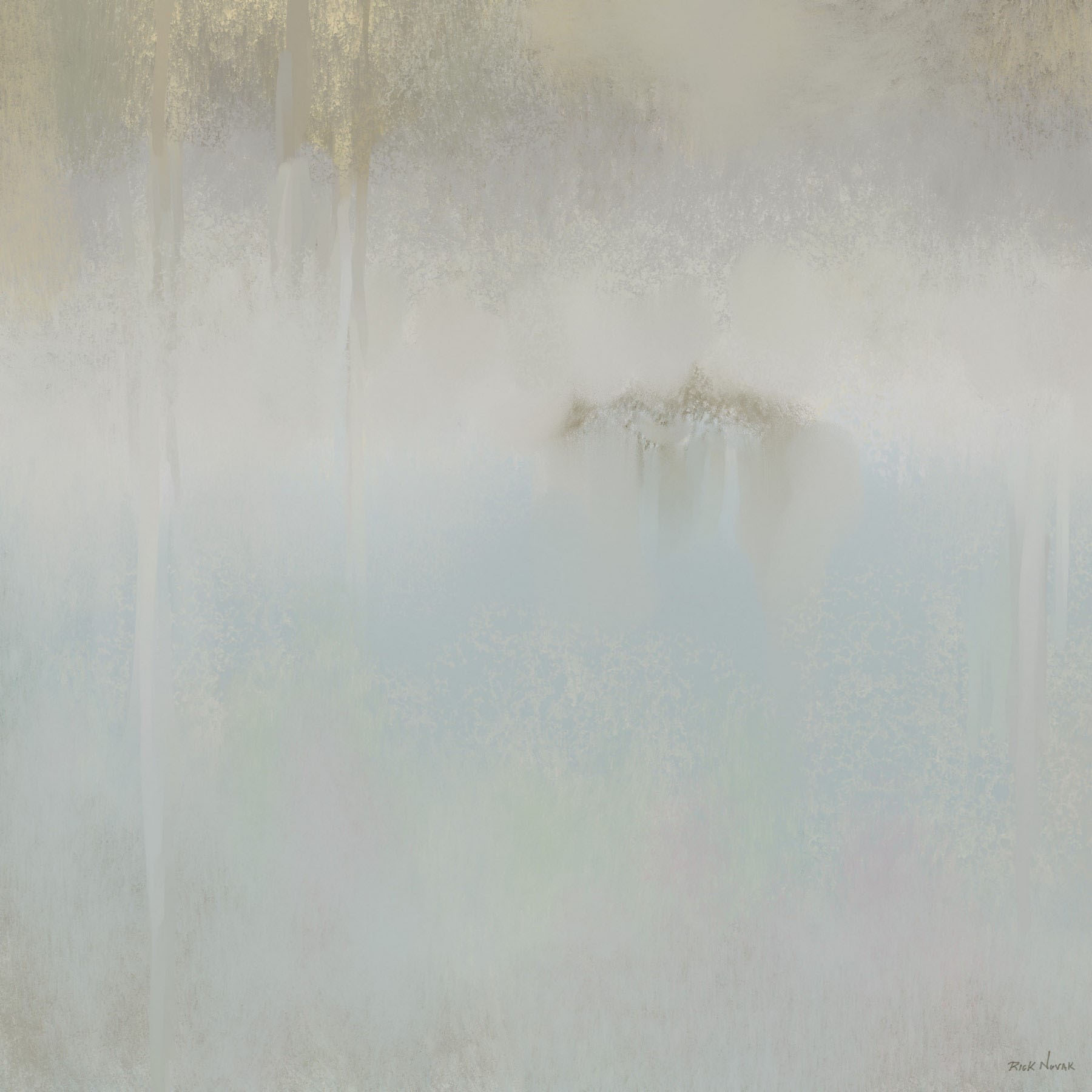Marmont Hill "Misty City" by Rick Novak Painting Print on Wrapped Canvas
