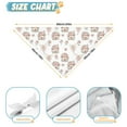 thumbnail image 6 of Dog Bandana 2 Pack,Fairy Princess Mushroom Pattern Bandanas for Dogs,Cat Bandana,Small/ Large Dog Bandana 2 Size,Dog Bandanas, 6 of 6