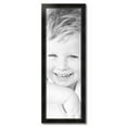 thumbnail image 2 of ArtToFrames 13" x 40" Honors Black with Silver Picture Frame, 13x40 inch Black Wood Poster Frame (WOM-5157), 2 of 7