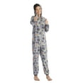 thumbnail image 1 of Pyjama Garçon Gamer Gris, Velours Doux et Confortable avec Capuche, 1 of 4